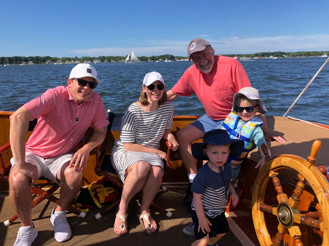Set sail with your family Sail Selina II's kid-friendly St Michaels boat tour and enjoy unforgettable moments on the beautiful Chesapeake Bay.