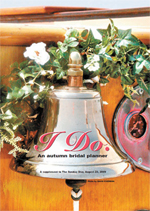 Ring in your nautical wedding celebration with Sail Selina's private charters on the Chesapeake Bay - This delightful image features a beautifully decorated ship's bell, showcasing the unique and enchanting atmosphere of a Sail Selina nautical wedding - Book now and enjoy the sensory delights, stunning views, and mesmerizing ambiance of St. Michaels, MD on your special day