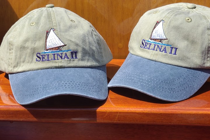 Sail Selina II Custom embroidered collectable baseball caps