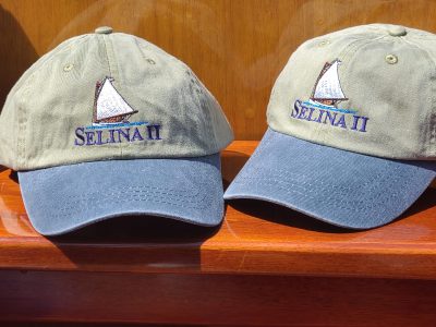 Sail Selina embroidered baseball caps